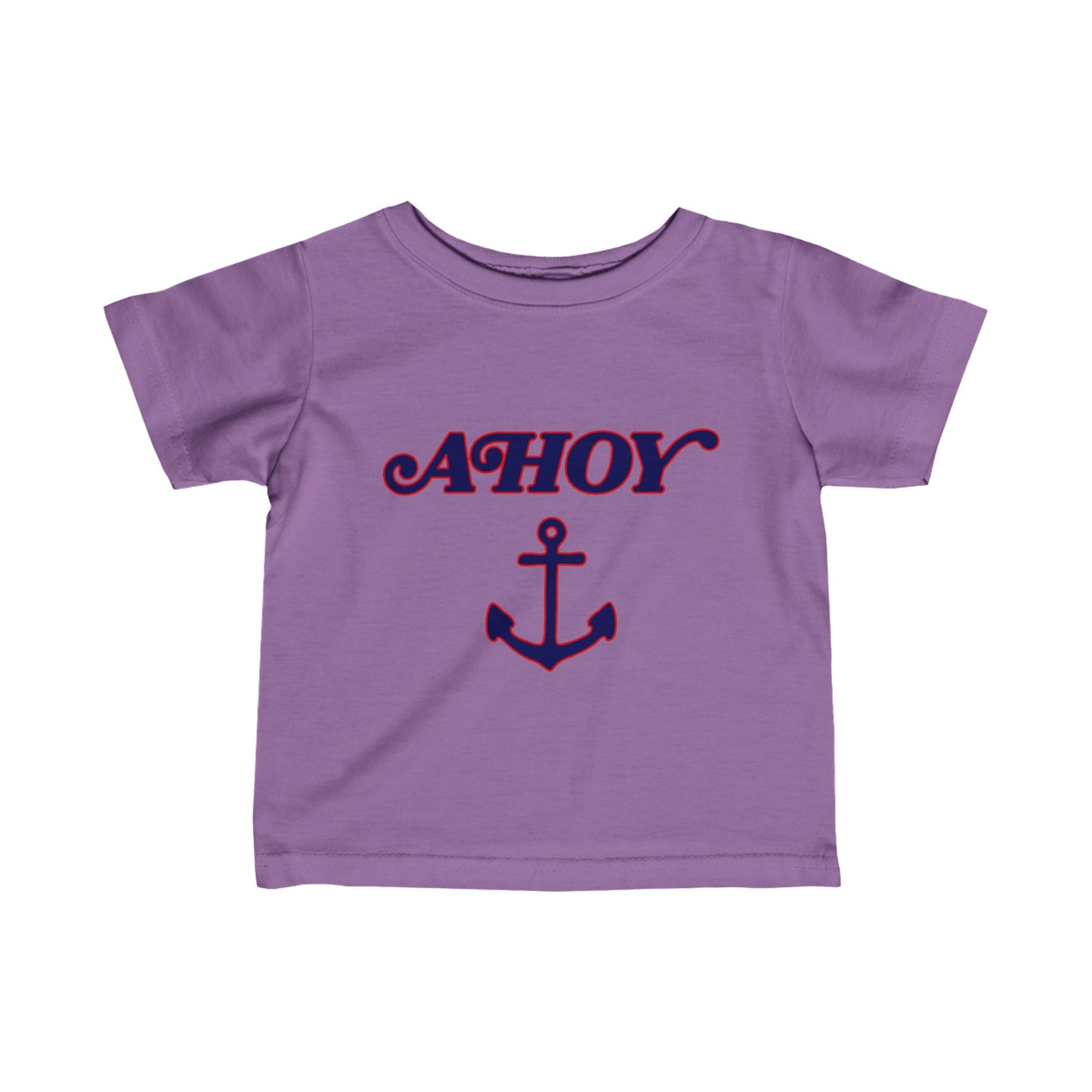 Ahoy | Infant | Fine Jersey Tee | Navy | Sailor