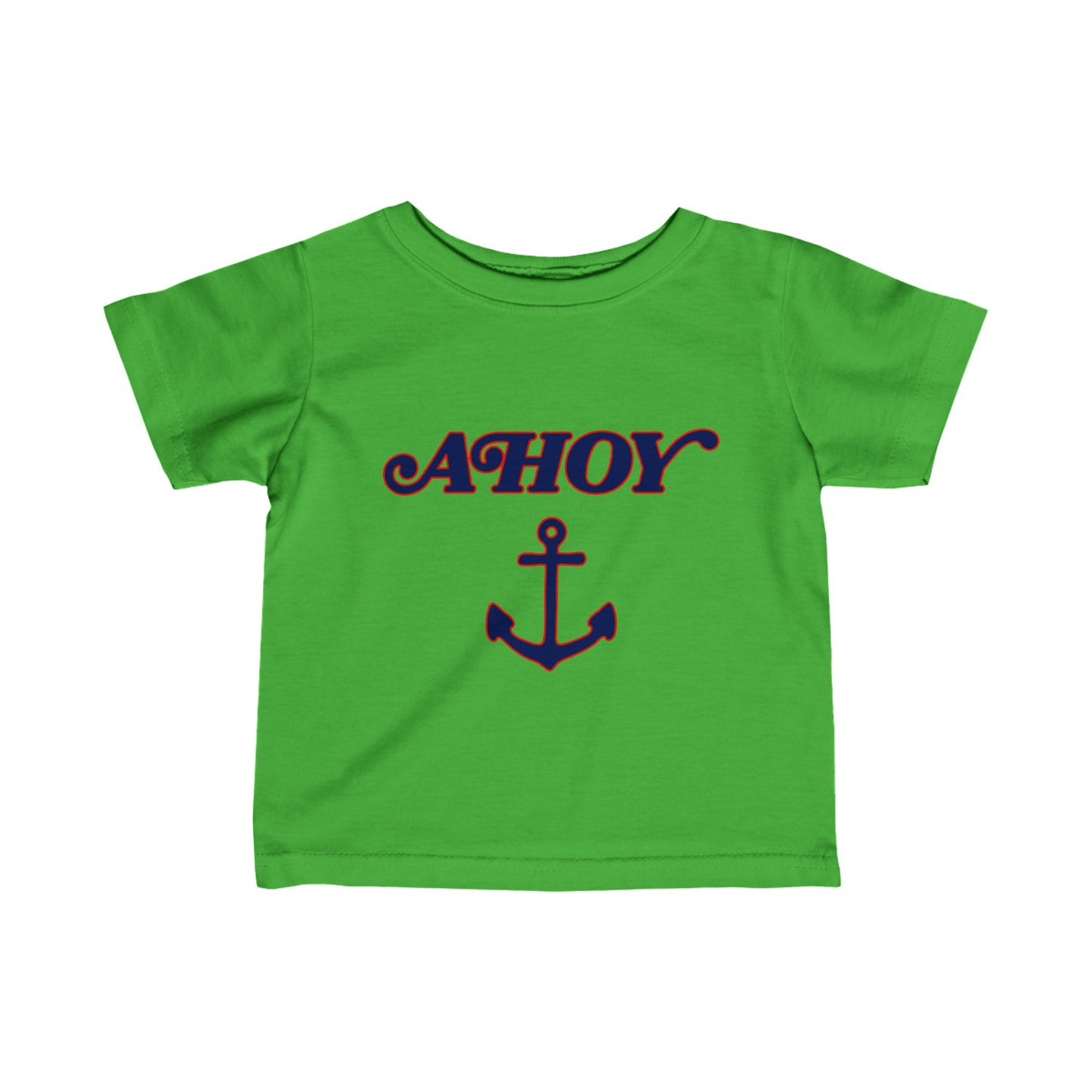 Ahoy | Infant | Fine Jersey Tee | Navy | Sailor