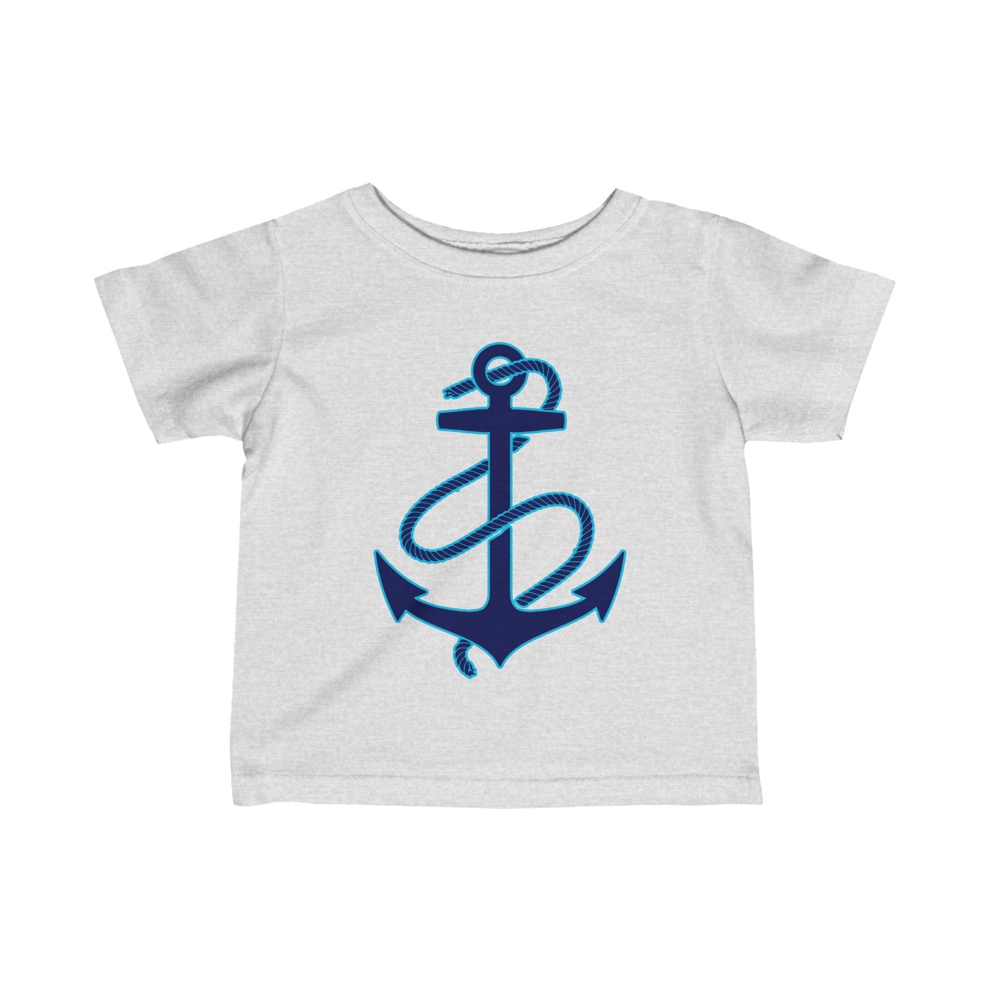 Anchors Aweigh | Infant | Fine Jersey Tee | Navy | Sailor