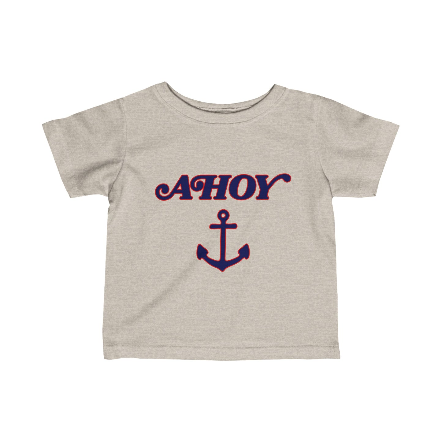 Ahoy | Infant | Fine Jersey Tee | Navy | Sailor