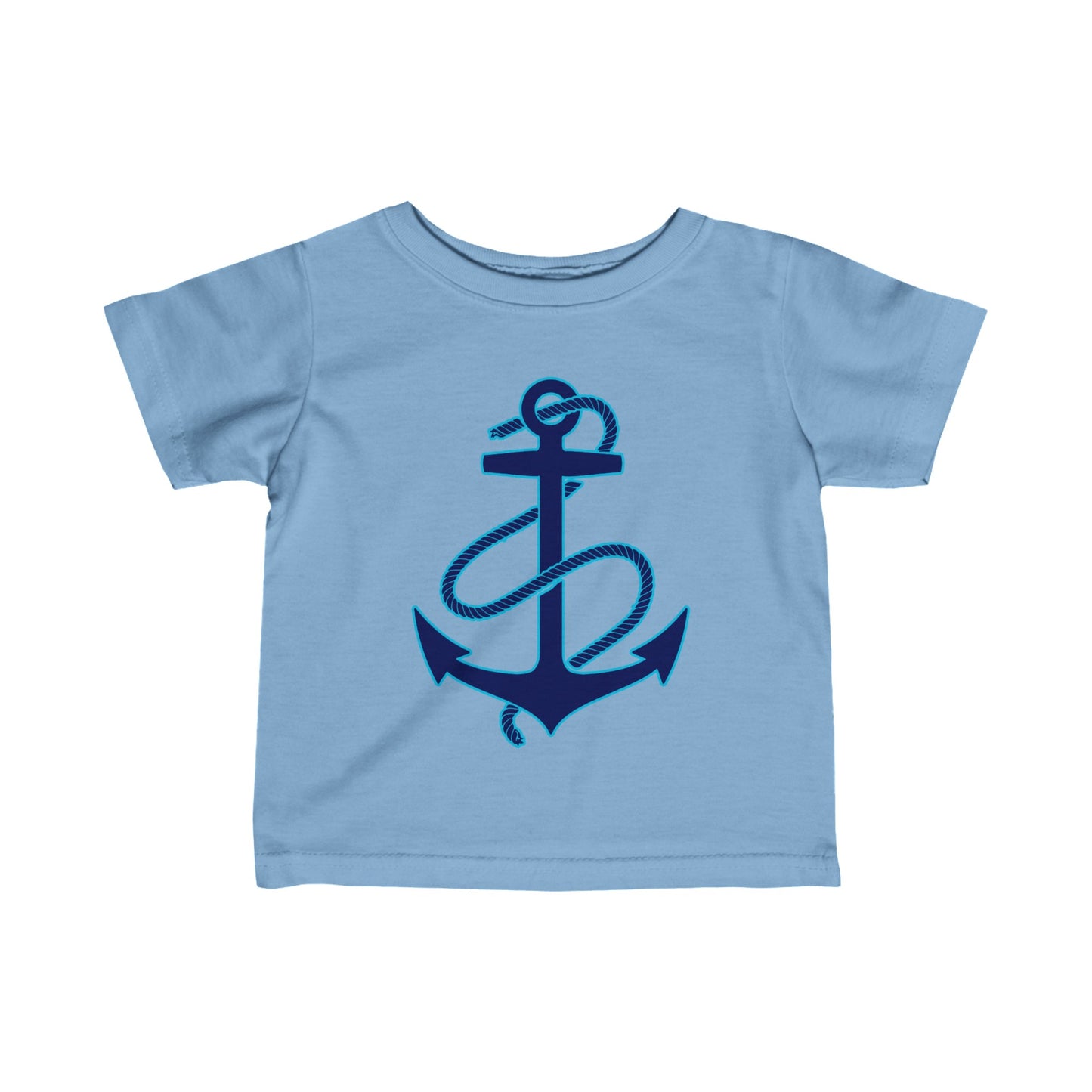 Anchors Aweigh | Infant | Fine Jersey Tee | Navy | Sailor