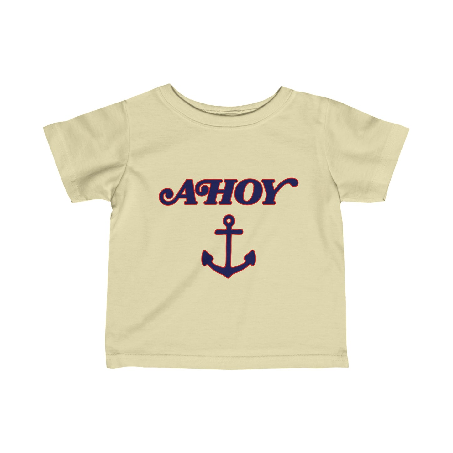 Ahoy | Infant | Fine Jersey Tee | Navy | Sailor