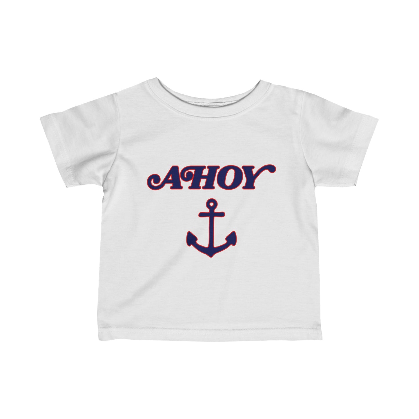 Ahoy | Infant | Fine Jersey Tee | Navy | Sailor