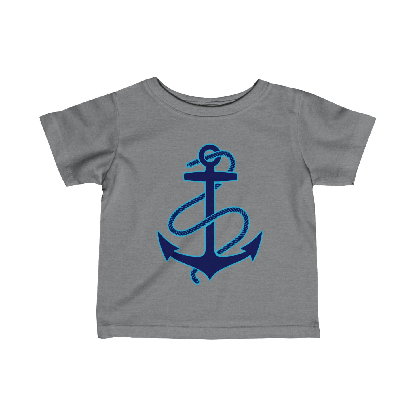 Anchors Aweigh | Infant | Fine Jersey Tee | Navy | Sailor