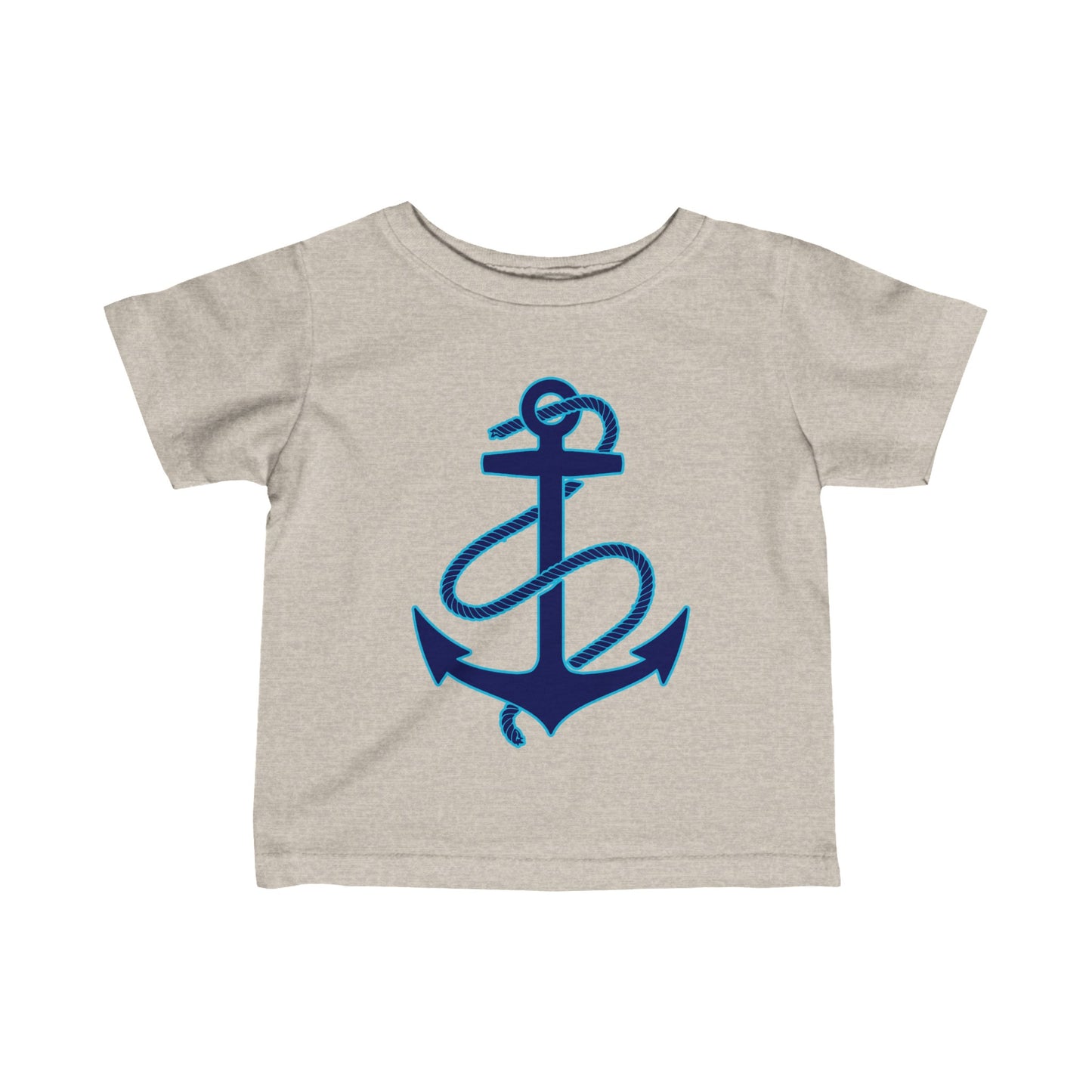 Anchors Aweigh | Infant | Fine Jersey Tee | Navy | Sailor