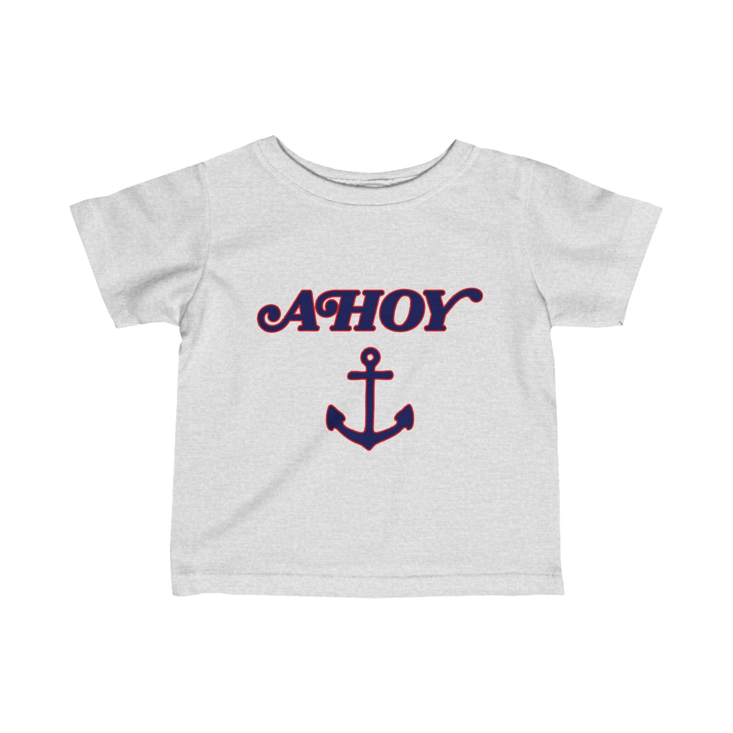 Ahoy | Infant | Fine Jersey Tee | Navy | Sailor