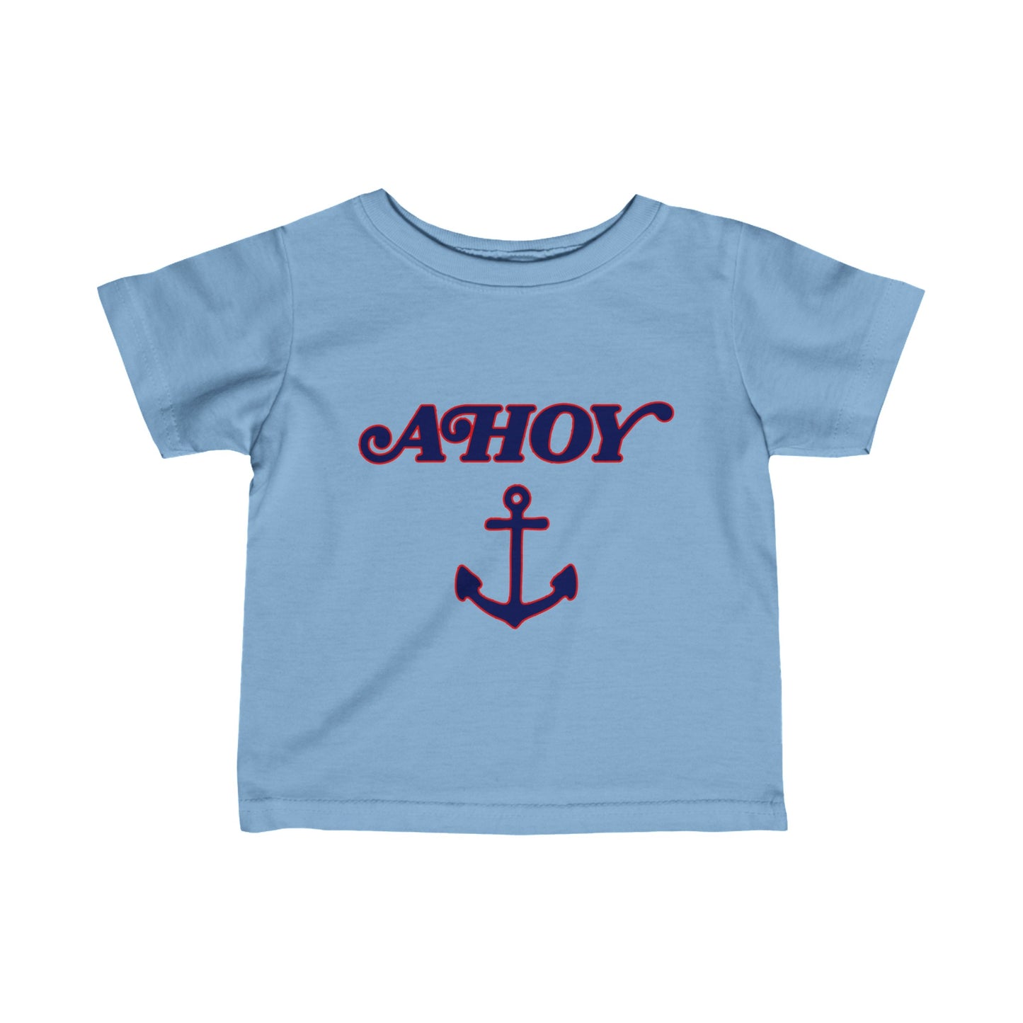 Ahoy | Infant | Fine Jersey Tee | Navy | Sailor