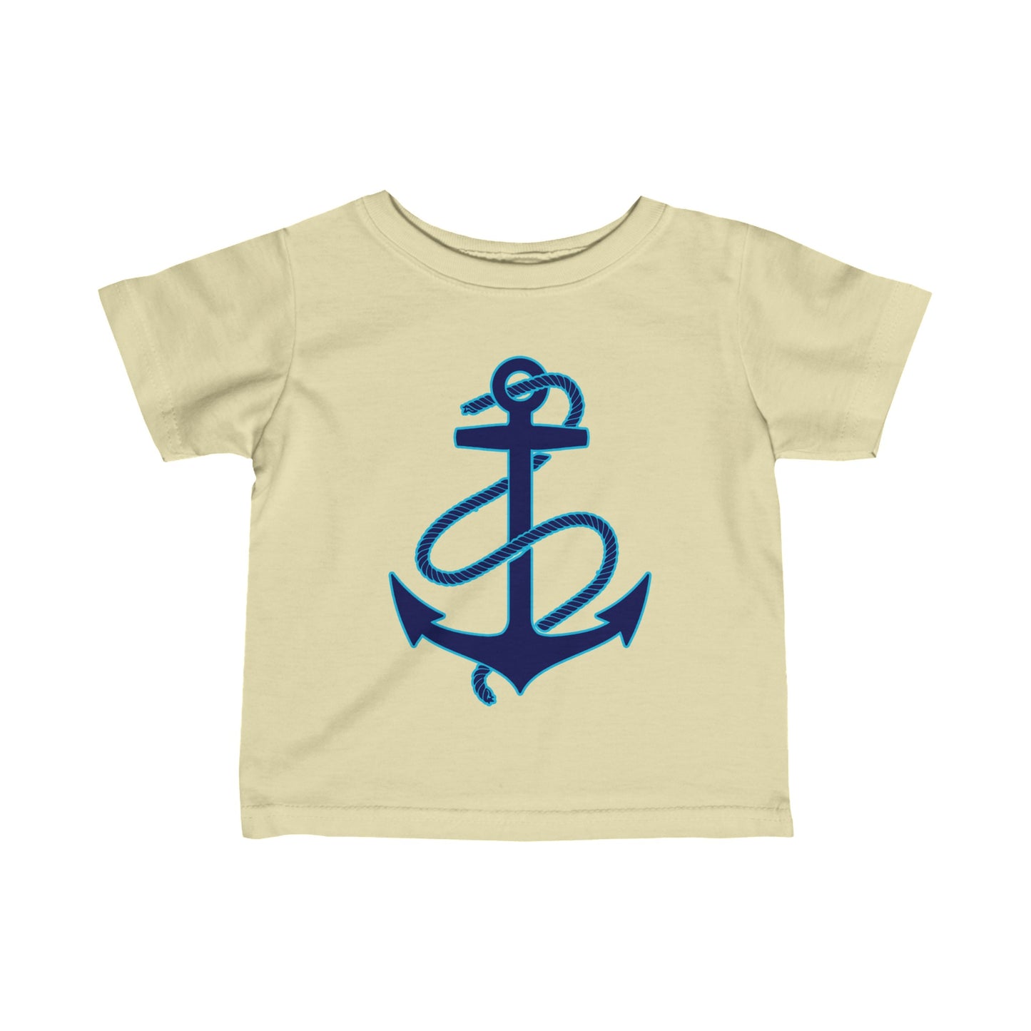 Anchors Aweigh | Infant | Fine Jersey Tee | Navy | Sailor