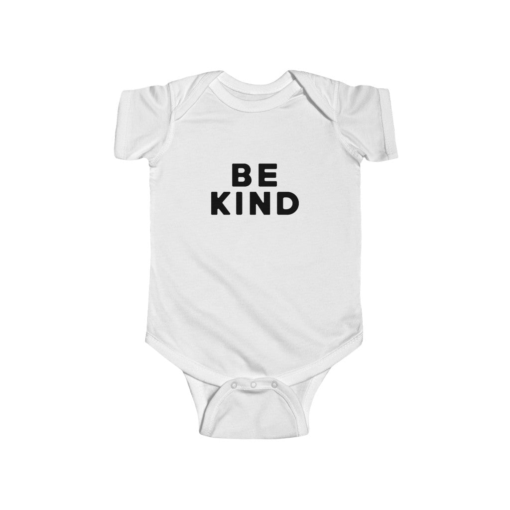 Be Kind | Infant | Fine Jersey | One Piece | Baby Bodysuit - My Funny Merch