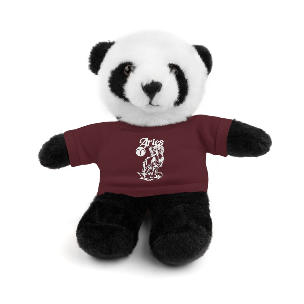 Aries Zodiac | Stuffed Animals with Custom Printed Tee