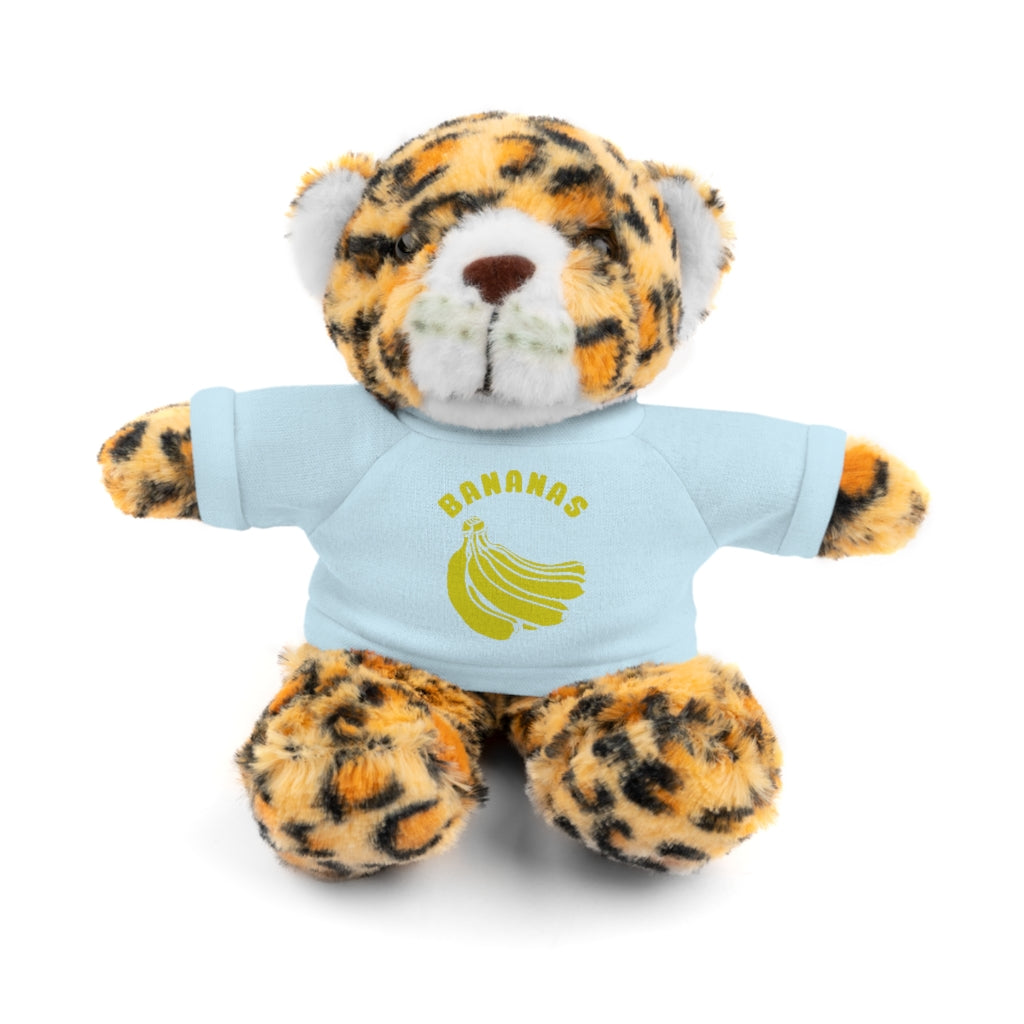 Bananas  | Stuffed Animals with Custom Printed Tee - My Funny Merch