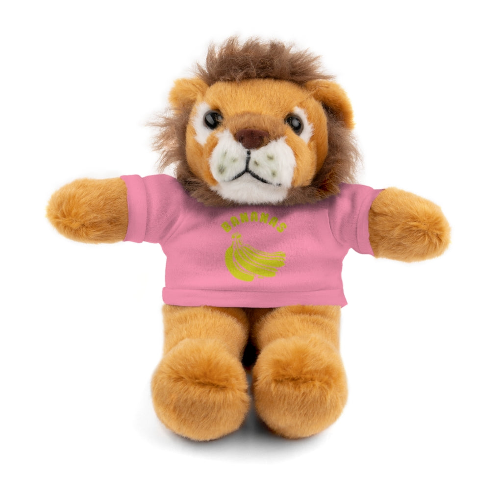 Bananas  | Stuffed Animals with Custom Printed Tee