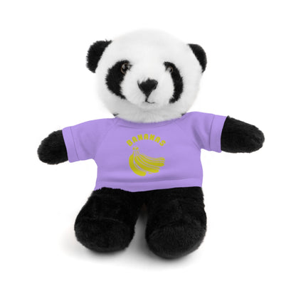 Bananas  | Stuffed Animals with Custom Printed Tee - My Funny Merch