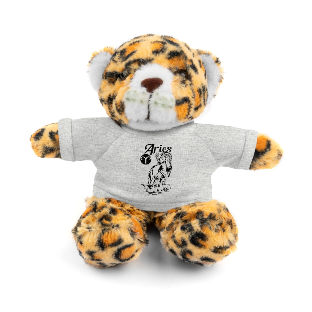 Aries Zodiac | Stuffed Animals with Custom Printed Tee - My Funny Merch