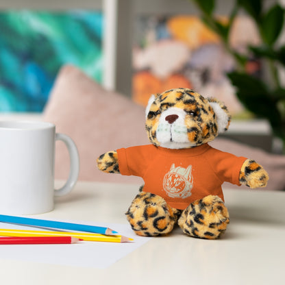 Astronaut Cat  | Stuffed Animals with Custom Printed Tee