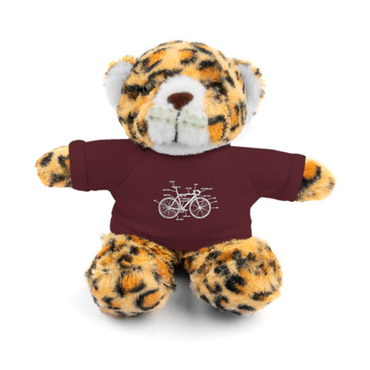 Bike Anatomy  | Stuffed Animals with Custom Printed Tee - My Funny Merch