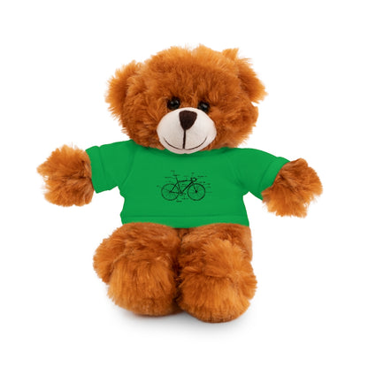 Bike Anatomy  | Stuffed Animals with Custom Printed Tee - My Funny Merch