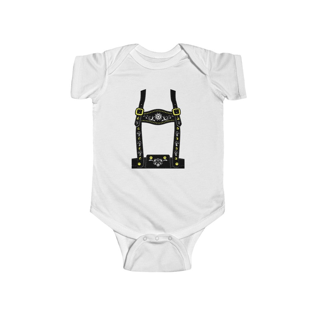 Lederhosen | Baby Bodysuit | Funny | Cheap Costume | Oktoberfest | Cosplay| Gift - My Funny Merch