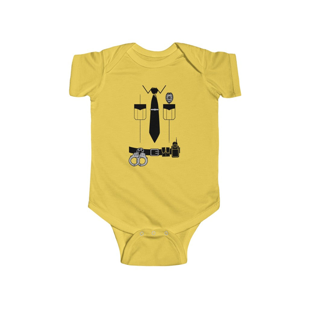 Police Officer | Baby Bodysuit | Funny | Costume | Cop | Cosplay | Gift - My Funny Merch