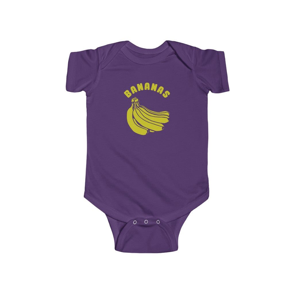 Bananas | Infant | Fine Jersey | One Piece | Baby Bodysuit - My Funny Merch