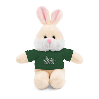 Bike Anatomy  | Stuffed Animals with Custom Printed Tee - My Funny Merch