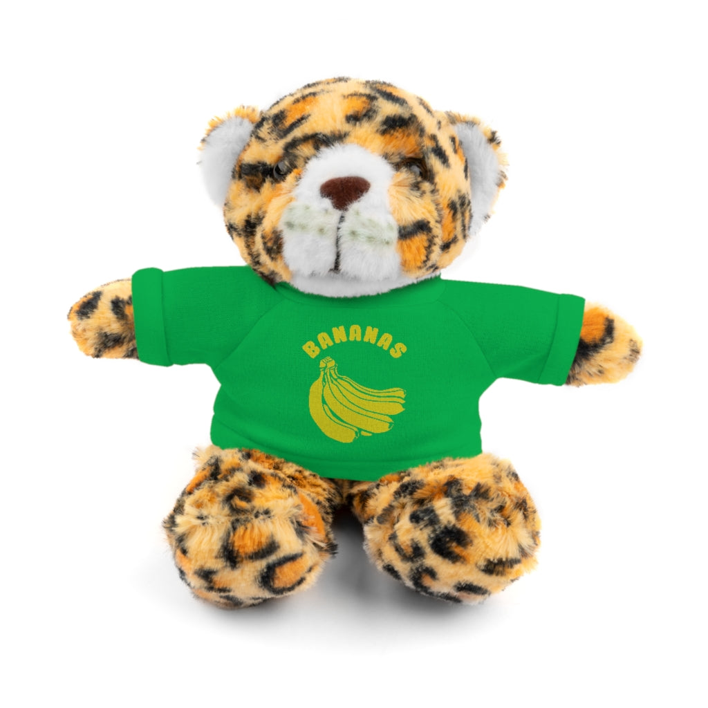 Bananas  | Stuffed Animals with Custom Printed Tee - My Funny Merch