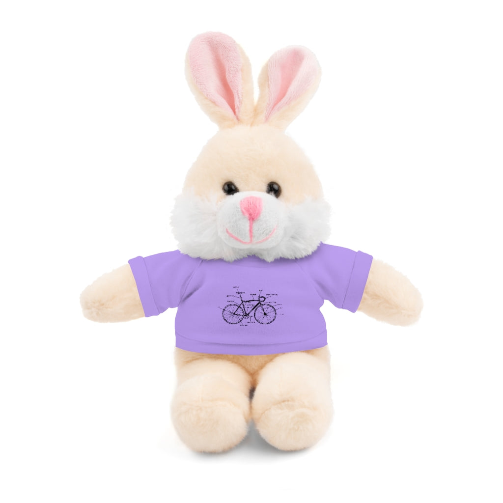 Bike Anatomy  | Stuffed Animals with Custom Printed Tee - My Funny Merch