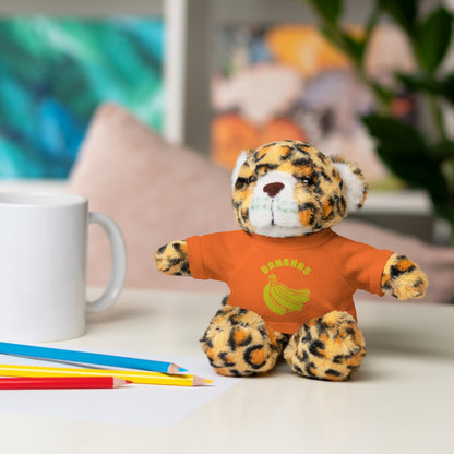 Bananas  | Stuffed Animals with Custom Printed Tee