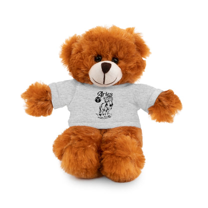 Aries Zodiac | Stuffed Animals with Custom Printed Tee - My Funny Merch