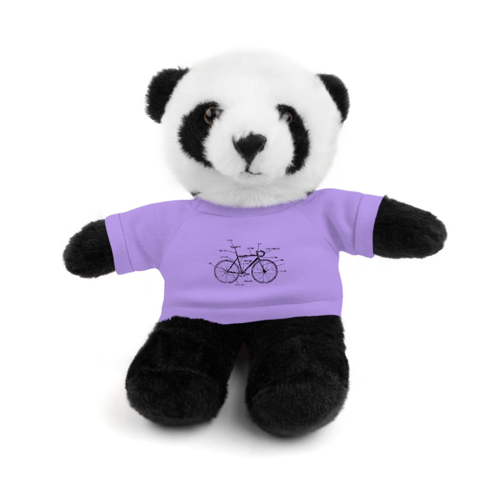 Bike Anatomy  | Stuffed Animals with Custom Printed Tee - My Funny Merch