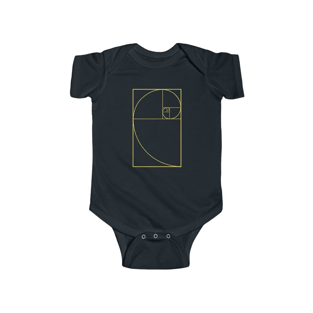 Golden Ratio | Baby Bodysuit | One Piece | Science | Math | Fibonacci - My Funny Merch