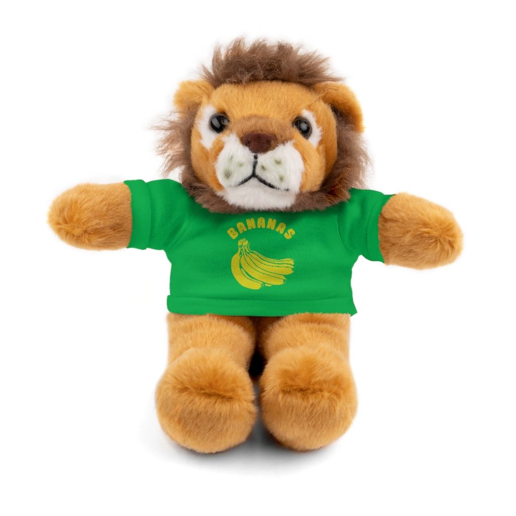 Bananas  | Stuffed Animals with Custom Printed Tee - My Funny Merch