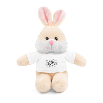 Bike Anatomy  | Stuffed Animals with Custom Printed Tee