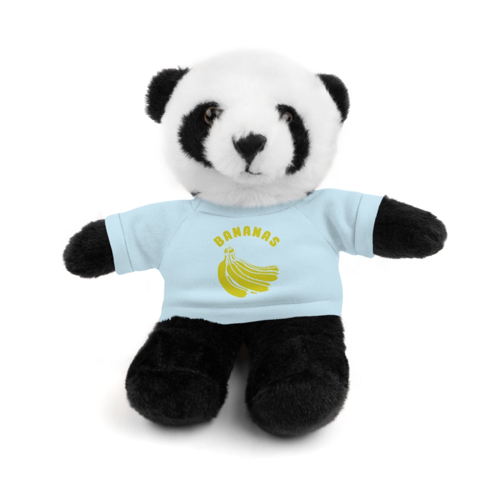 Bananas  | Stuffed Animals with Custom Printed Tee - My Funny Merch