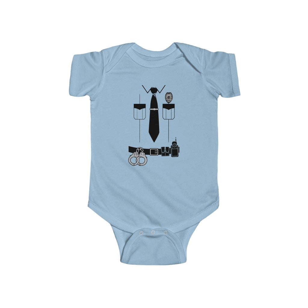 Police Officer | Baby Bodysuit | Funny | Costume | Cop | Cosplay | Gift - My Funny Merch