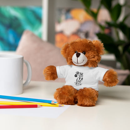 Aries Zodiac | Stuffed Animals with Custom Printed Tee