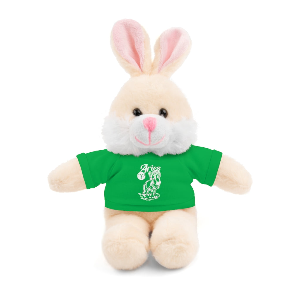 Aries Zodiac | Stuffed Animals with Custom Printed Tee - My Funny Merch