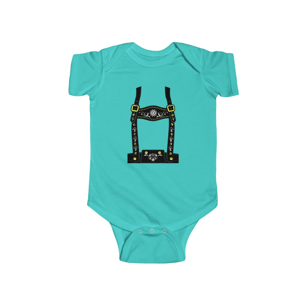 Lederhosen | Baby Bodysuit | Funny | Cheap Costume | Oktoberfest | Cosplay| Gift - My Funny Merch