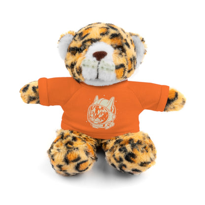 Astronaut Cat  | Stuffed Animals with Custom Printed Tee