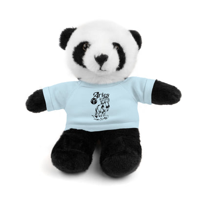 Aries Zodiac | Stuffed Animals with Custom Printed Tee - My Funny Merch