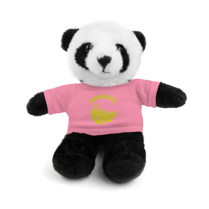 Bananas  | Stuffed Animals with Custom Printed Tee