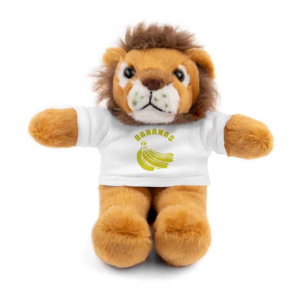 Bananas  | Stuffed Animals with Custom Printed Tee