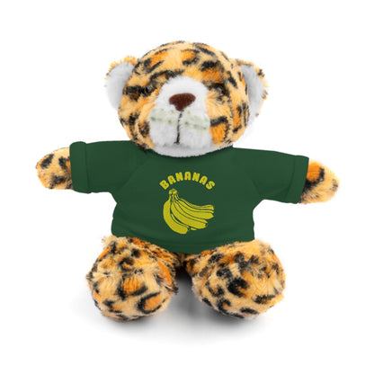 Bananas  | Stuffed Animals with Custom Printed Tee - My Funny Merch