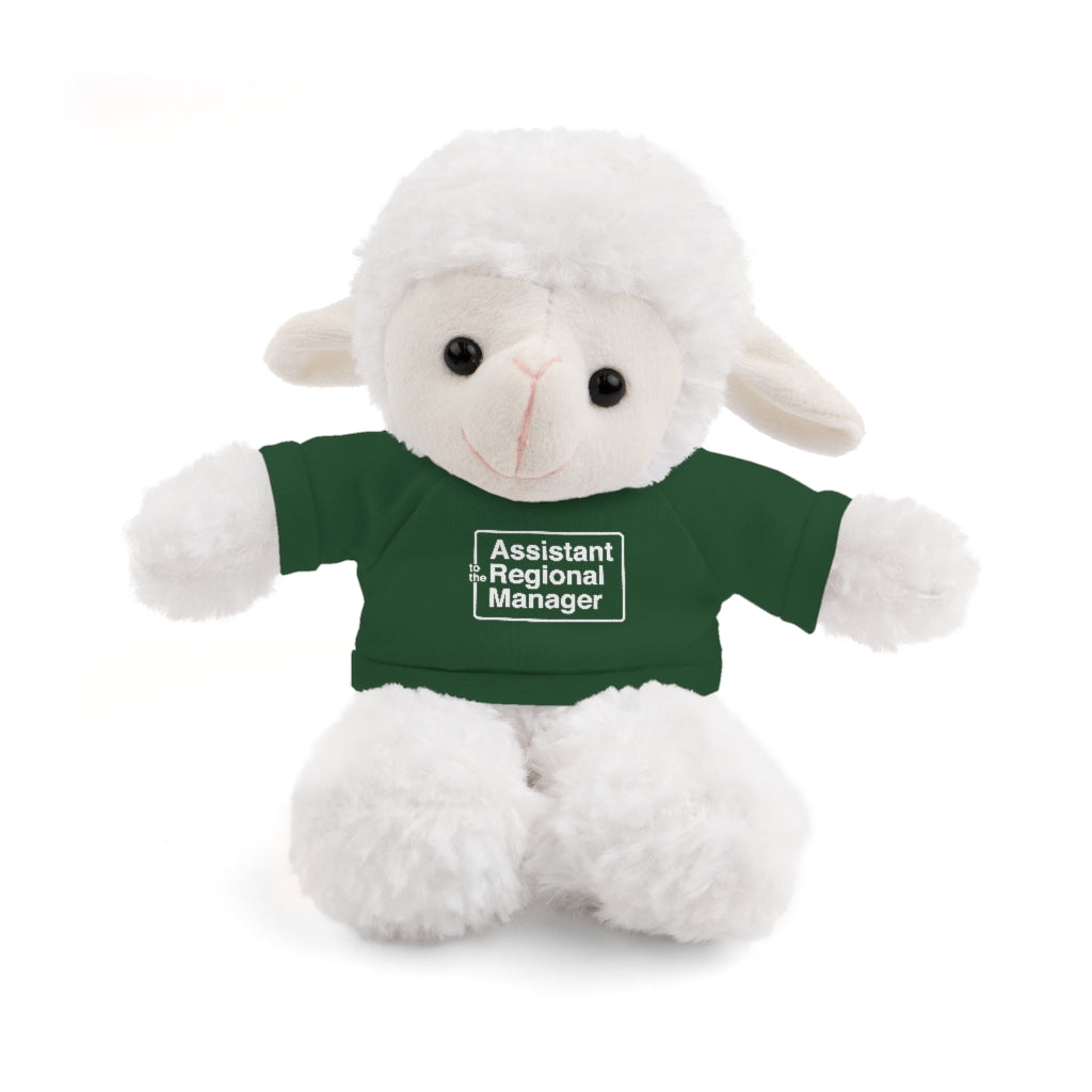 Assistant To The Regional Manager | Stuffed Animals with Custom Printed Tee - My Funny Merch