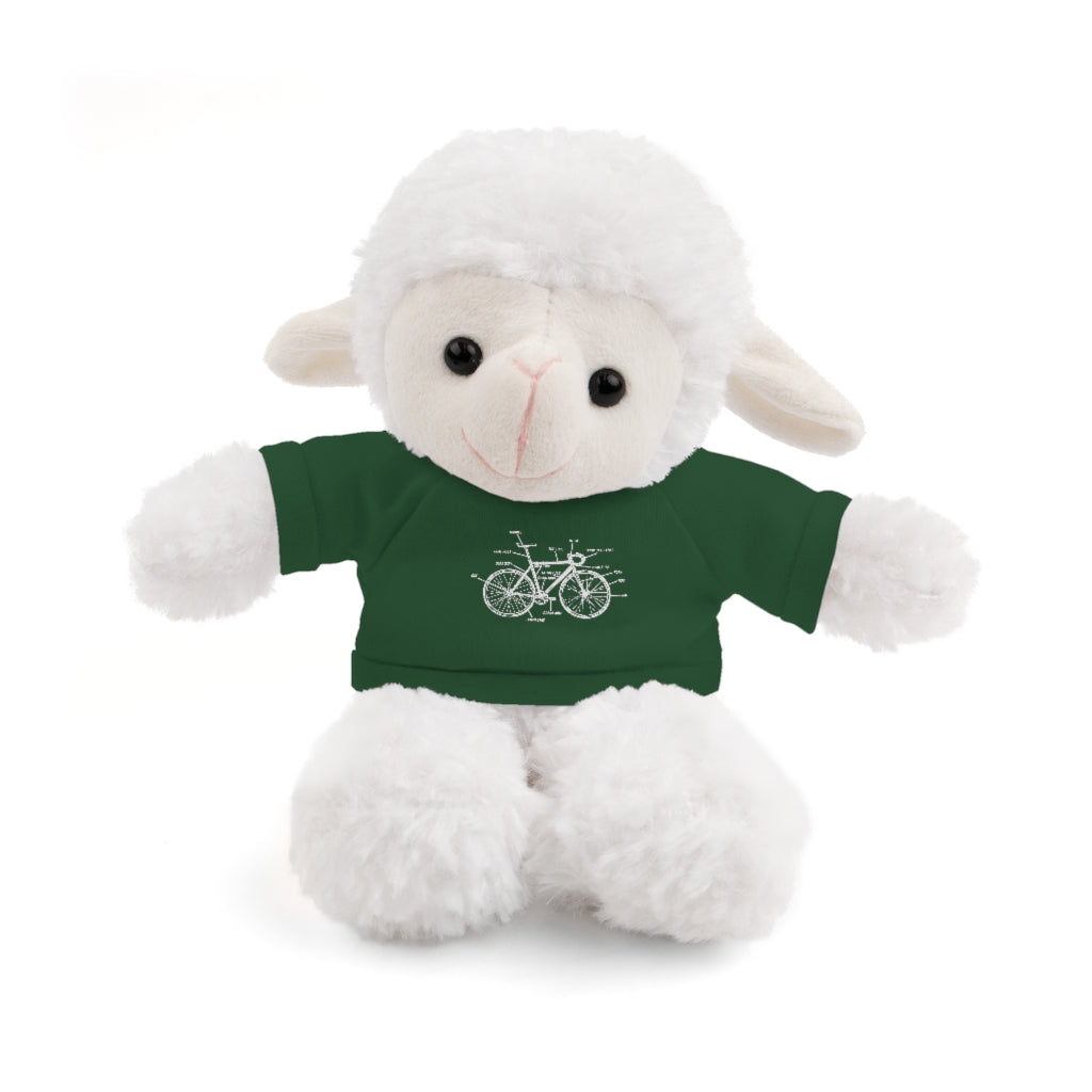 Bike Anatomy  | Stuffed Animals with Custom Printed Tee - My Funny Merch