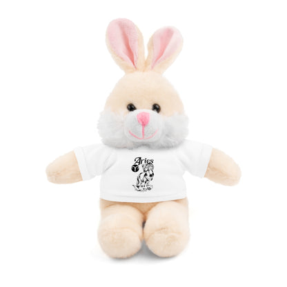 Aries Zodiac | Stuffed Animals with Custom Printed Tee