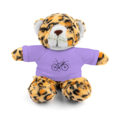 Bike Anatomy  | Stuffed Animals with Custom Printed Tee - My Funny Merch