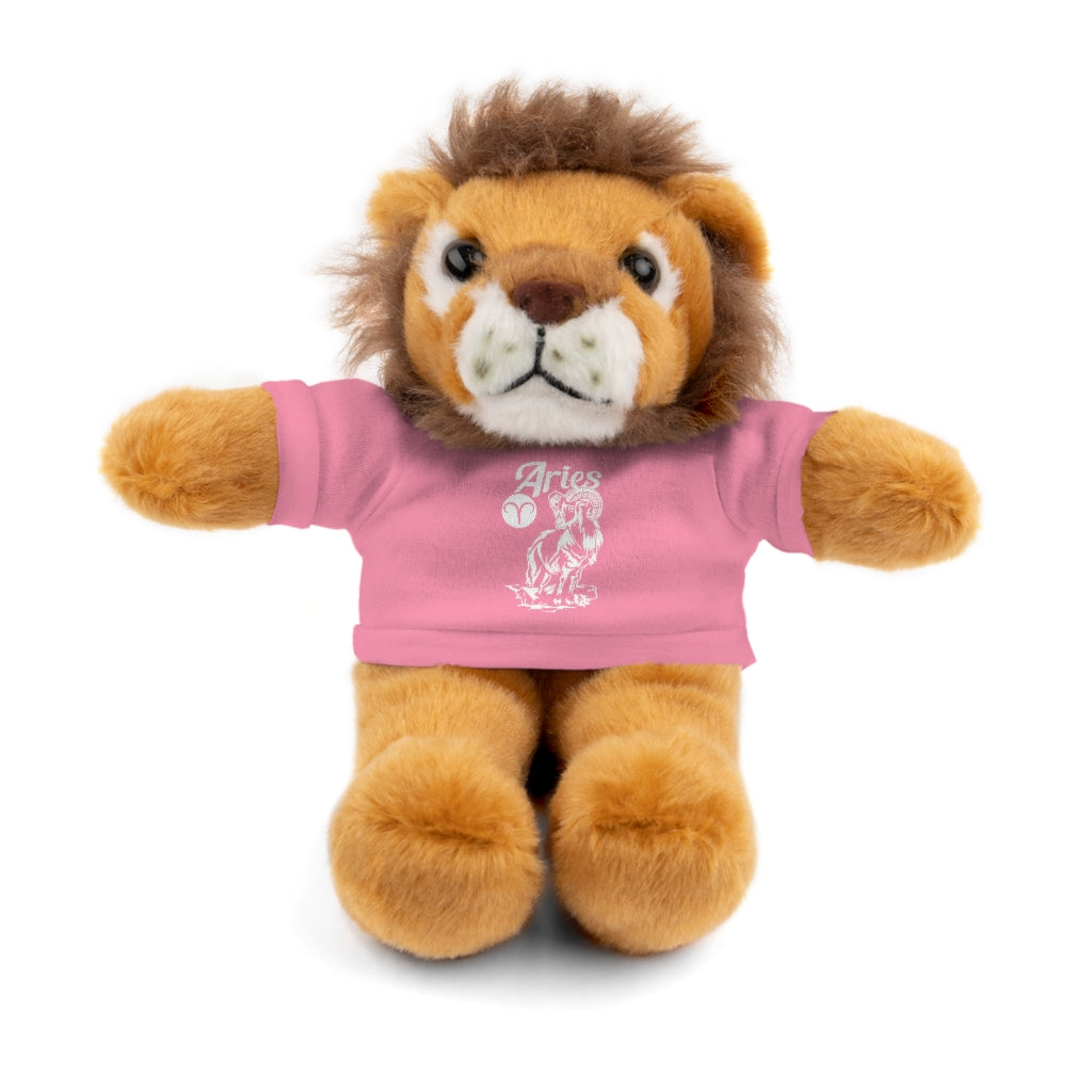 Aries Zodiac | Stuffed Animals with Custom Printed Tee