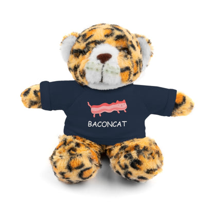 Bacon Cat  | Stuffed Animals with Custom Printed Tee