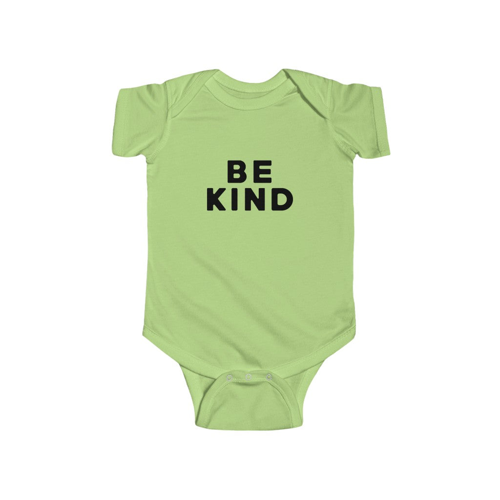 Be Kind | Infant | Fine Jersey | One Piece | Baby Bodysuit - My Funny Merch